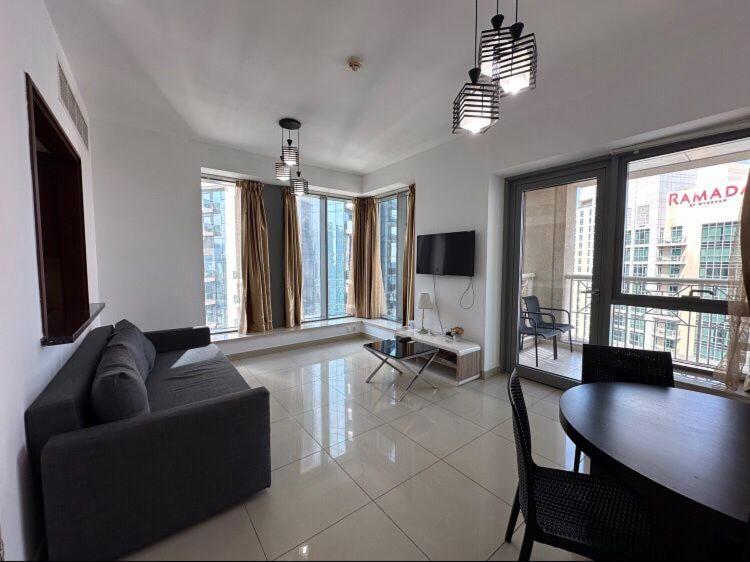 Downtown Apartments With Fountain And Burj Khalifa View Dubai Ngoại thất bức ảnh